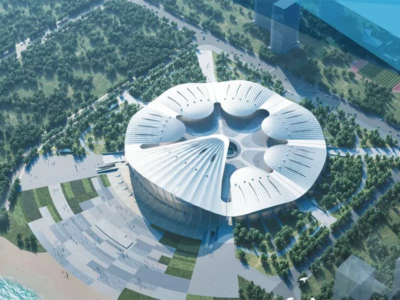 Ciamar a bhios Talla Taisbeanaidh Structar Stàilinn a’ Lìbhrigeadh Togail Luath agus Eòlas Luchd-tadhail Premium?