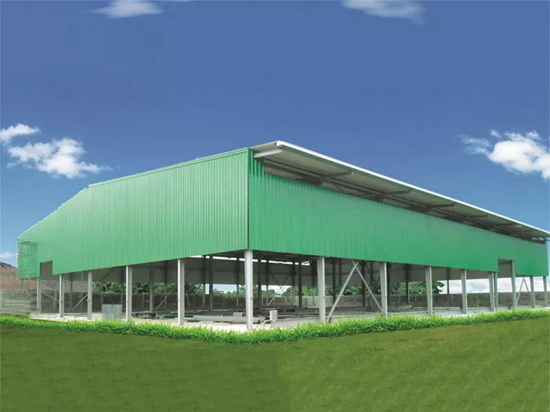 Togalach Warehouse meatailt a tha càirdeil dha eco-càirdeil